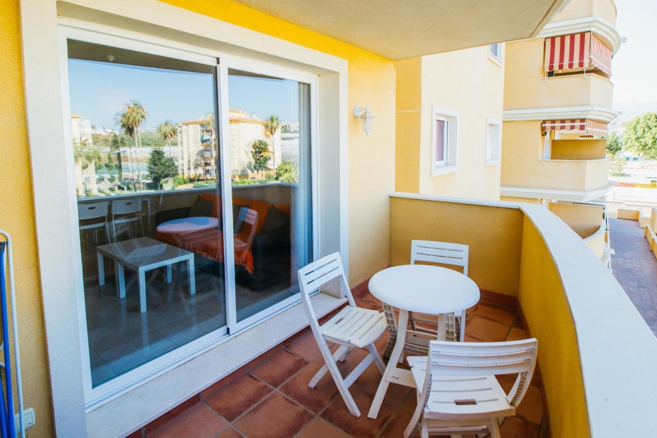 Espectacular Residencial En 2A Linea Piscina Tenis Algarrobo Costa Ngoại thất bức ảnh