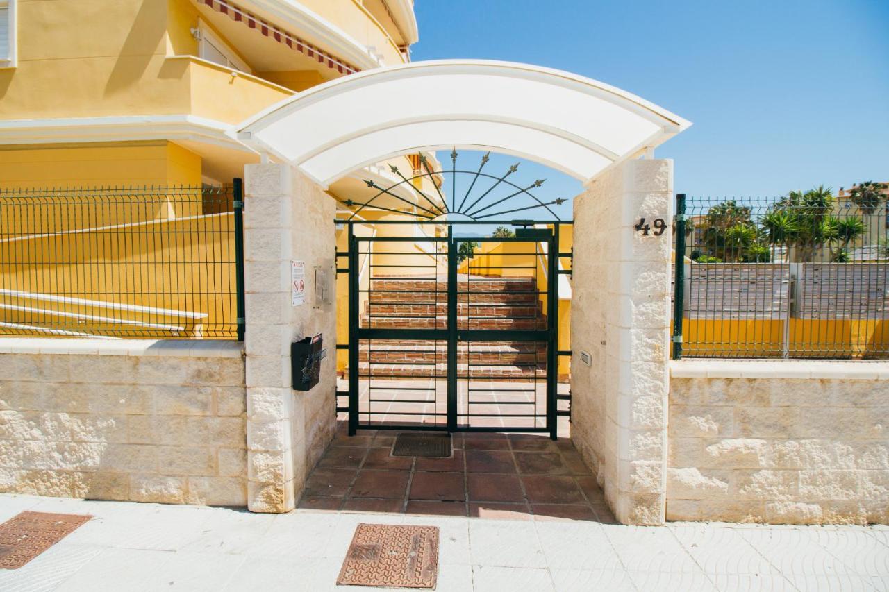 Espectacular Residencial En 2A Linea Piscina Tenis Algarrobo Costa Ngoại thất bức ảnh