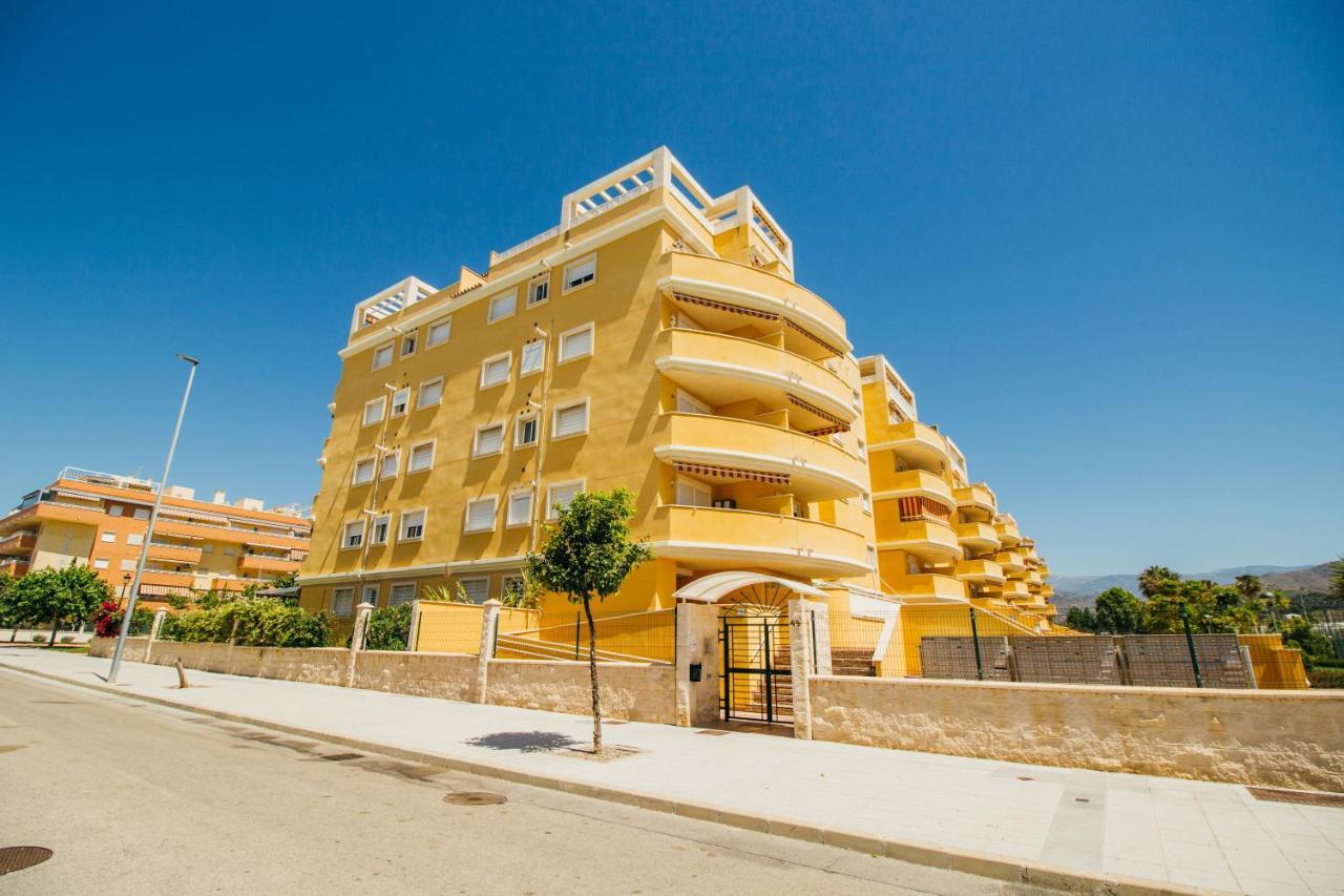Espectacular Residencial En 2A Linea Piscina Tenis Algarrobo Costa Ngoại thất bức ảnh