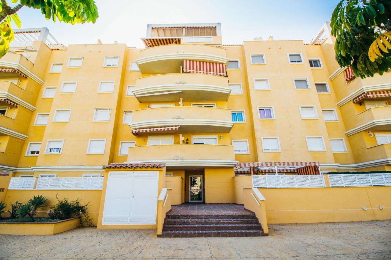 Espectacular Residencial En 2A Linea Piscina Tenis Algarrobo Costa Ngoại thất bức ảnh